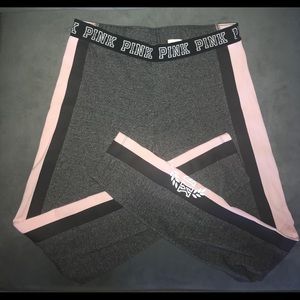 Pink Victoria Secret Leggings Medium